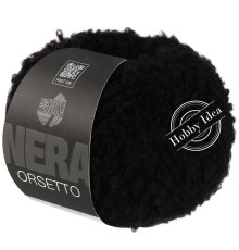 Lana Grossa Orsetto 015 Чёрный