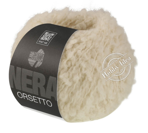Lana Grossa Orsetto 016 Белое сукно
