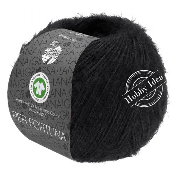Lana Grossa Per Fortuna 10 Чёрный из категории Lana Grossa Per Fortuna