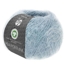 Lana Grossa Per Fortuna 22 Серо-голубой