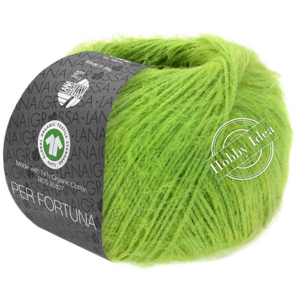 Lana Grossa Per Fortuna 46 Зелёное яблоко из категории Lana Grossa Per Fortuna