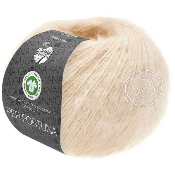 Lana Grossa Per Fortuna 52 Персиковый крем из категории Lana Grossa Per Fortuna