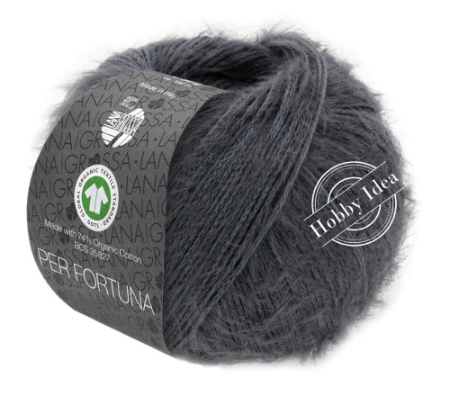 Lana Grossa Per Fortuna 60 Тёмно-серый