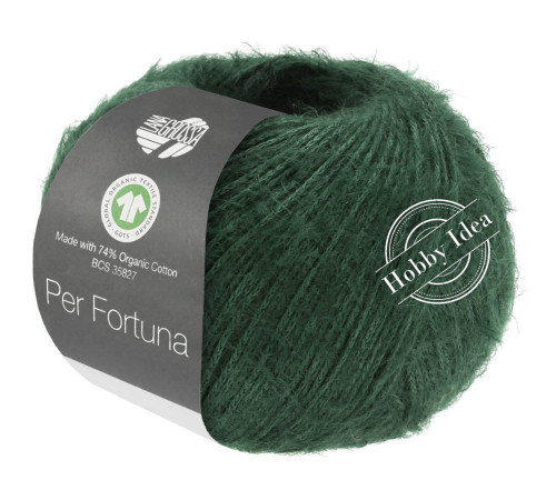 Lana Grossa Per Fortuna 61 Тёмно-зелёный