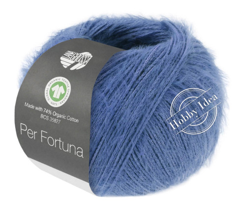 Lana Grossa Per Fortuna 62 Синяя фиалка