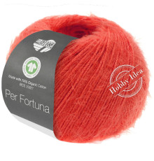 Lana Grossa Per Fortuna 64 Светящийся красный