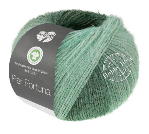 Lana Grossa Per Fortuna Degrade 102 Серо-зелёный