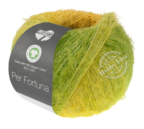 Lana Grossa Per Fortuna Degrade 103 Горчично-жёлтый