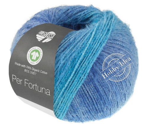 Lana Grossa Per Fortuna Degrade 104 Сине-бирюзовый