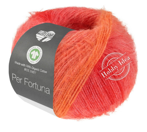 Lana Grossa Per Fortuna Degrade 106 Мандариновый
