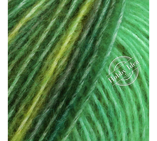 Lana Grossa Picasso 01 Зелёно-жёлтый