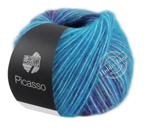 Lana Grossa Picasso 03 Фиолетово-голубой
