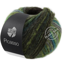 Lana Grossa Picasso 05 Мшисто-серо-голубой