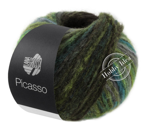 Lana Grossa Picasso 05 Мшисто-серо-голубой