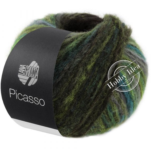 Lana Grossa Picasso 05 Мшисто-серо-голубой из категории Lana Grossa Picasso
