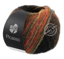Lana Grossa Picasso 06 Оранжево-охрово-коричневый