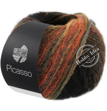Lana Grossa Picasso 06 Оранжево-охрово-коричневый