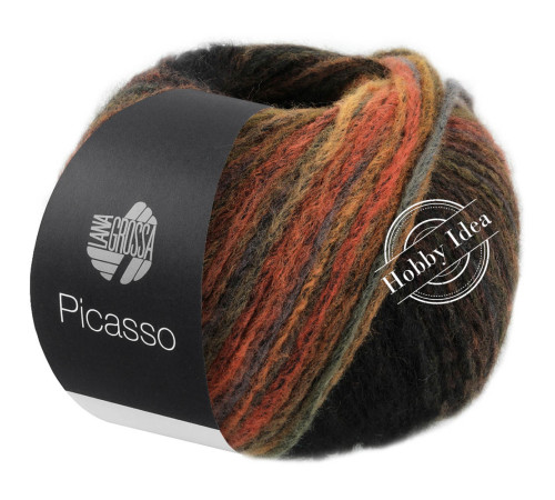 Lana Grossa Picasso 06 Оранжево-охрово-коричневый