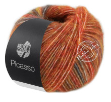 Lana Grossa Picasso 11 Оранжево-охровый