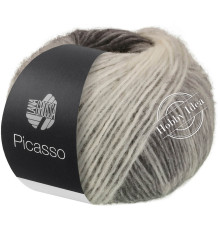 Lana Grossa Picasso 14 Серо-белый