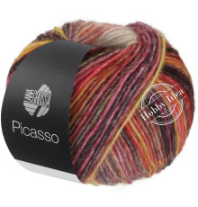 Lana Grossa Picasso 16 Розово-белый