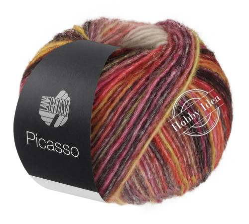 Lana Grossa Picasso 16 Розово-белый