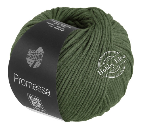 Lana Grossa Promessa 017 Свинцово-зелёный