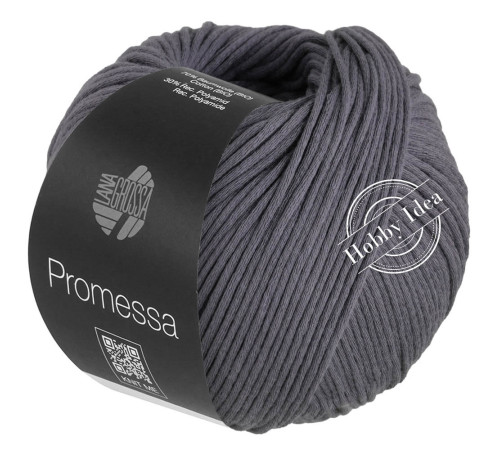 Lana Grossa Promessa 019 Тёмно-серый
