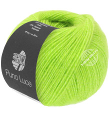 Lana Grossa Puno Luce 008 Неоновый зелёный