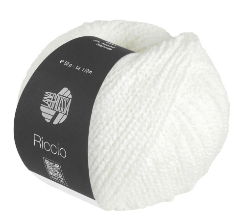 Lana Grossa Riccio 001 Белый