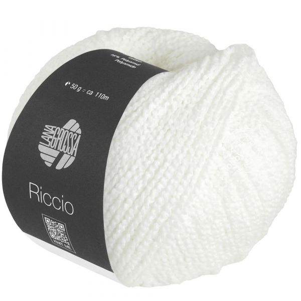 Lana Grossa Riccio 001 Белый из категории Lana Grossa Riccio