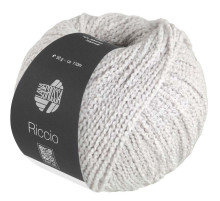 Lana Grossa Riccio 002 Светло-серый