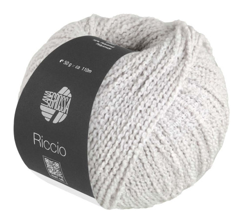 Lana Grossa Riccio 002 Светло-серый