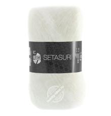 Lana Grossa Setasuri 001 Белый