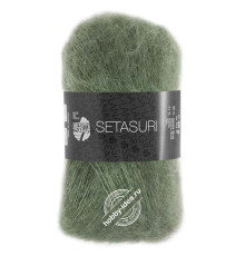 Lana Grossa Setasuri 016 Серо-зелёный