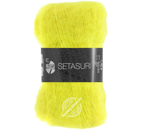 Lana Grossa Setasuri 030 Цитрусовый жёлтый