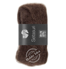 Lana Grossa Setasuri 067 Тёмно-коричневый