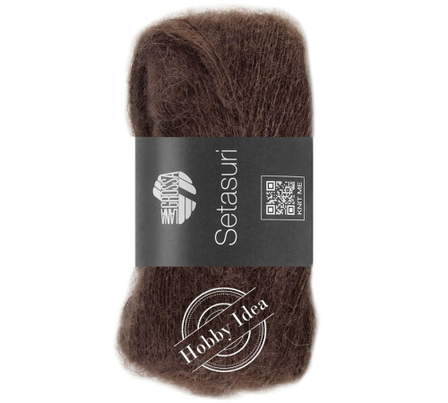 Lana Grossa Setasuri 067 Тёмно-коричневый
