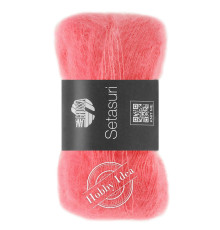 Lana Grossa Setasuri 068 Розовая герань