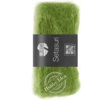 Lana Grossa Setasuri 072 Натуральный зелёный