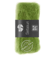 Lana Grossa Setasuri 072 Натуральный зелёный