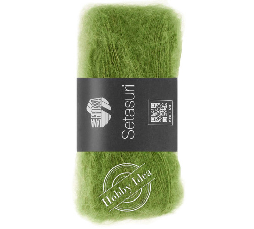 Lana Grossa Setasuri 072 Натуральный зелёный