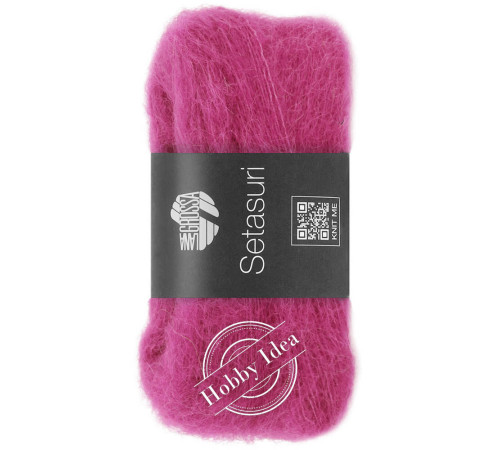 Lana Grossa Setasuri 075 Ярко-розовый