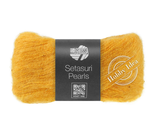 Lana Grossa Setasuri Pearls 202 Жёлтый 