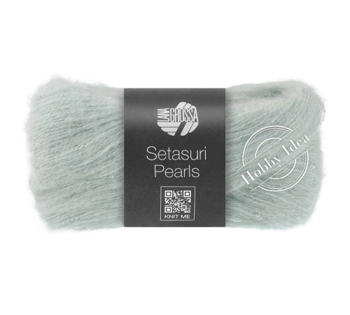 Lana Grossa Setasuri Pearls 209 Мягкий синий