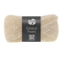  Lana Grossa Setasuri Pearls 214 Светло-бежевый