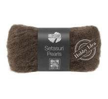  Lana Grossa Setasuri Pearls 215 Серо-коричневый