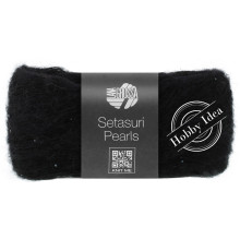  Lana Grossa Setasuri Pearls 216 Черный