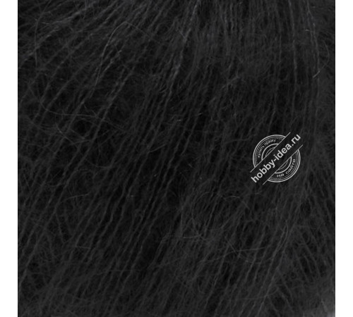 Lana Grossa Silkhair 014 Чёрный