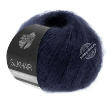 Lana Grossa Silkhair 027 Тёмно-синий